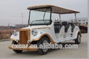 EXCAR Electric Classic Cars For 8 seater With Intelligent Onboard Charger