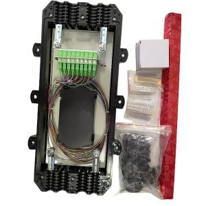 Quality FOSC Fiber Optic Closure 4in 4out Optical Fiber Splice Enclosure wholesale