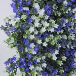 Artificial Flowers Plant Grass Backdrop Wall Greenery Panels For Indoor Outdoor