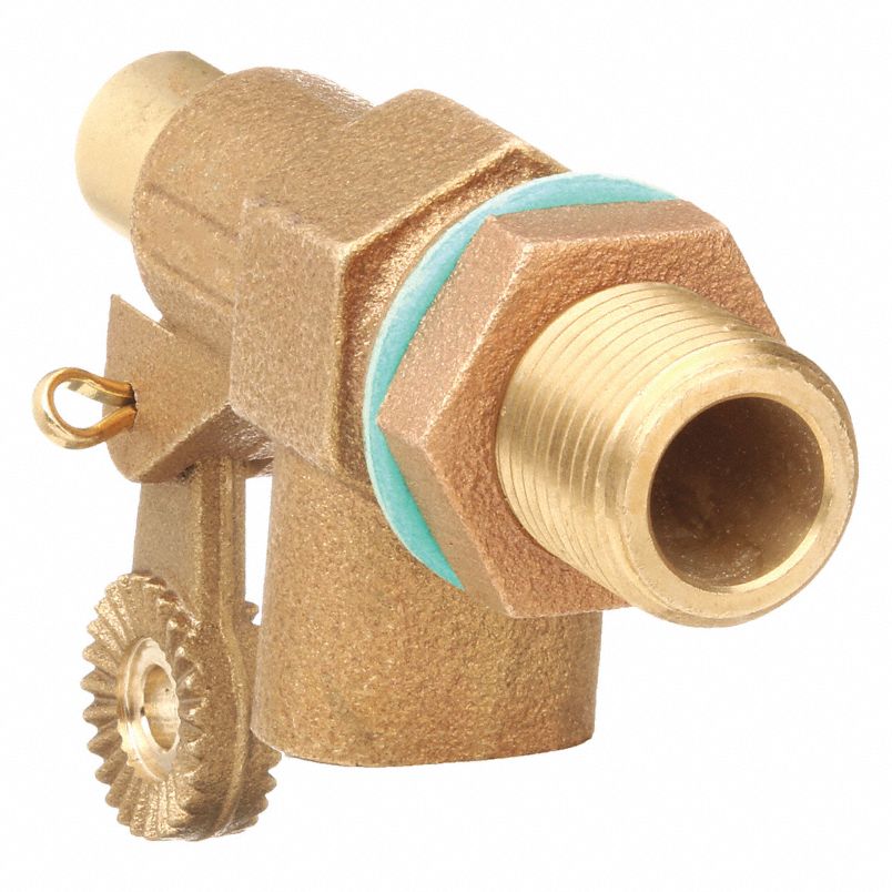 Rust Resistance 100psi Brass Float Valve 3/4 Inch Ball Float Valve