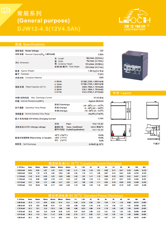 12V2.3Ah Lead-Acid Battery for Energy Storage Efficient and Cost-Effective Solution for Solar Projects