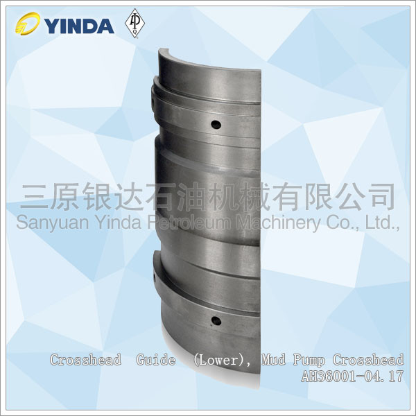 Mud Pump Spares Crosshead Guide Lower GH3161-04.15 NB100.04.15 Honghua HHF1600