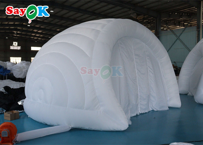 Giant Wind Resistance Football Inflatable Helmet Tent For Events