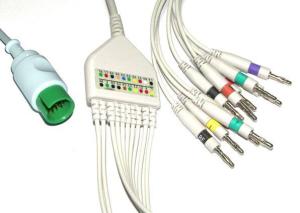 Quality Spacelabs EKG Machine Cable Multilink 10 Leads For Medical Monitor wholesale
