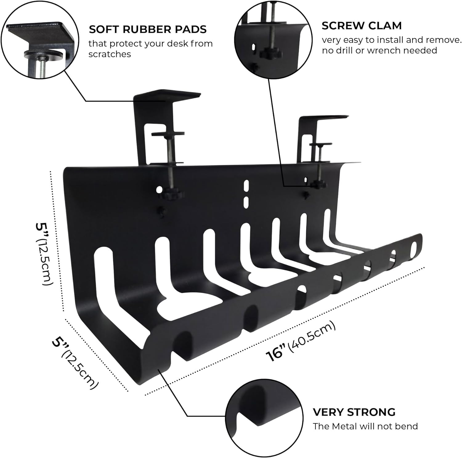 Upgrade Your Cable Management System with Cable Duct Desk No Drilling Wire Management