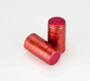 Quality heat shrink capsule sealing bath shower cap red pvc heat shrink cap for wine bottle wholesale