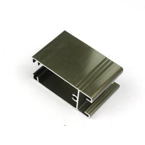 Quality T Shape Casement Champagne Anodized Aluminum Window Profiles wholesale