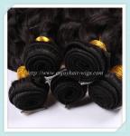 Malaysian 5A virgin hair loose wave weft natural color(can be dye) 10''-26''hair