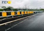 High Strength Highway Roller Barrier Impact Resistance Long Service Life