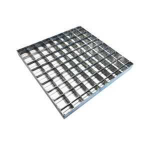 Quality Press Welded Mild Steel Grating For Drainage Channel Bearing Bar 25*2 MM wholesale