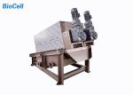 24 Hours 6.7KW Volute Sludge Dewatering Machine Effluent Treatment In Food