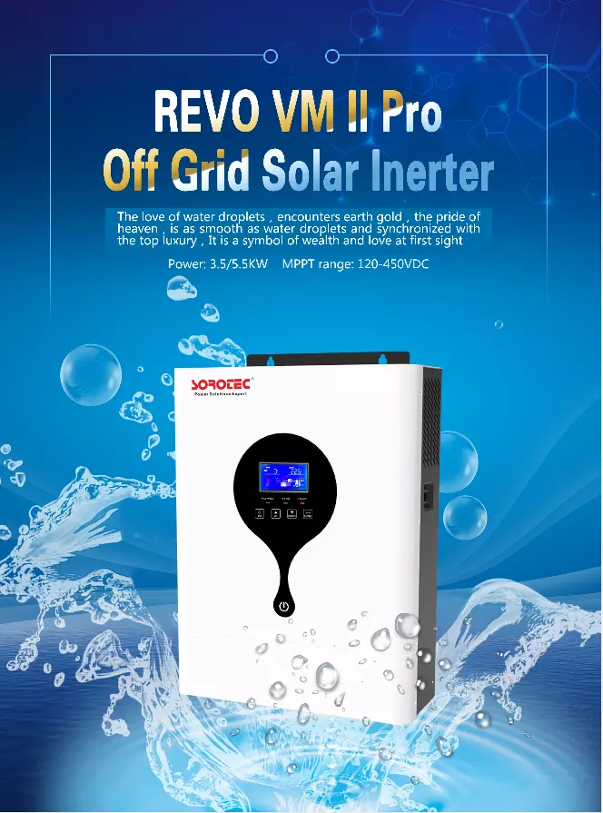 High Quality REVO VM II Pro 3500-24 Pure Sine Wave Inverter 3500W revo VM II Pro 3.5Kw Off Grid Energy Storage solar I