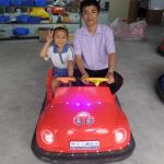 newest and unique design children battery bumper cars