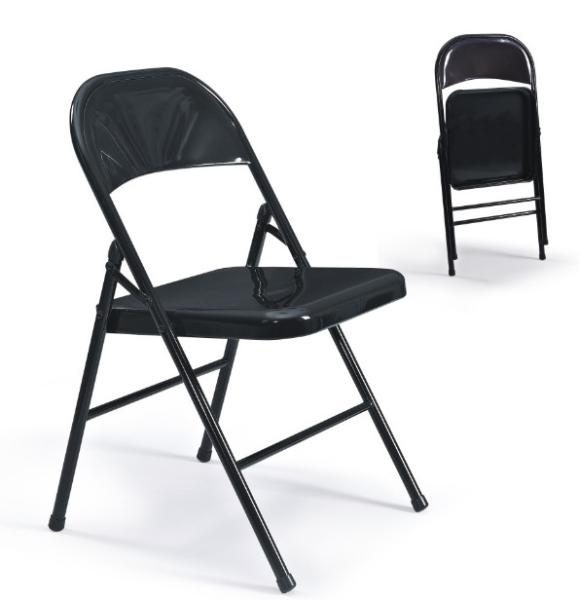 powder coated foldable steel chair metal folding training room chair furniture