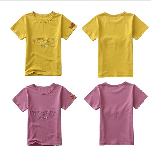 Custom Cute Newborn Baby Clothes 100% Cotton Baby Short Sleeve T Shirt