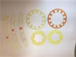 3240 Epoxy Phenolic Motor Lamination Stamping Glass Cloth Rigid / Epoxy Plate /