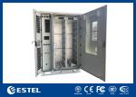 Customized Three Bay Outdoor Base Station Cabinet Integrated Cooling And Power
