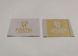 Quality Custom Sew In Labels Garment Damask Woven Labels Supreme Woven Fabric Labels wholesale