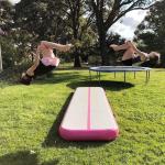 Inflatable Air Track Tumble Yoga Gym Mat Garden Gym Equipment Home Use Tumbling