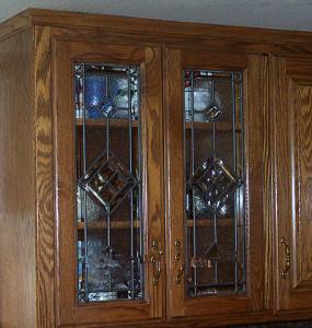 Quality decorative glass in cabinet door wholesale