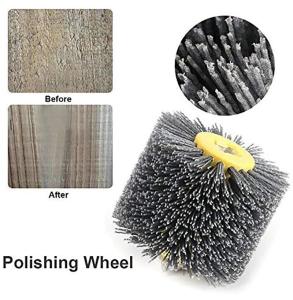 Quality Cylindrical Wire Abrasive Nylon Wheel Brush For Wooden Furniture Burnishing Drawing wholesale