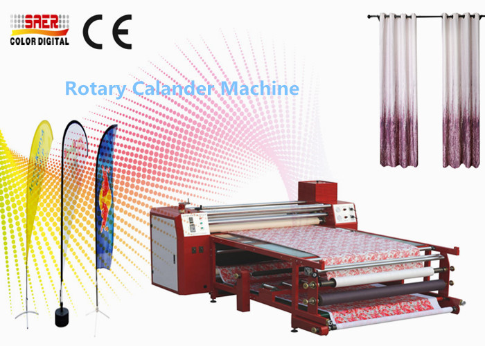 Roll Calander Sublimation Banner Printing Machine Automatic CE Certification