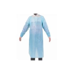 Quality Eco-Friendly CPE Material Clothing Made Disposable Plastic Isolation Gown wholesale