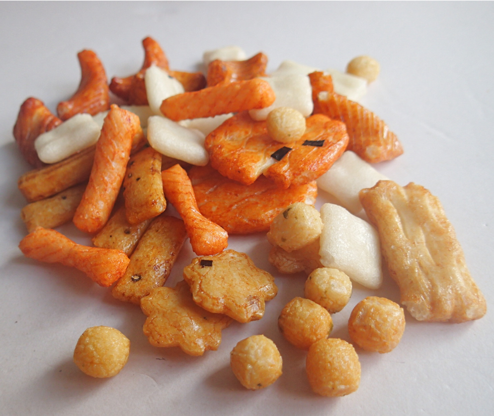 Wholesale Grain Snacks Healthy Rice Crackers Food Mix Rice Cracker Snack