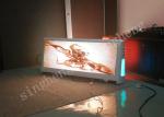 Bright Taxi Top Advertising Signs , Taxi Top Led Screen 16.7M Colors Grey Scale