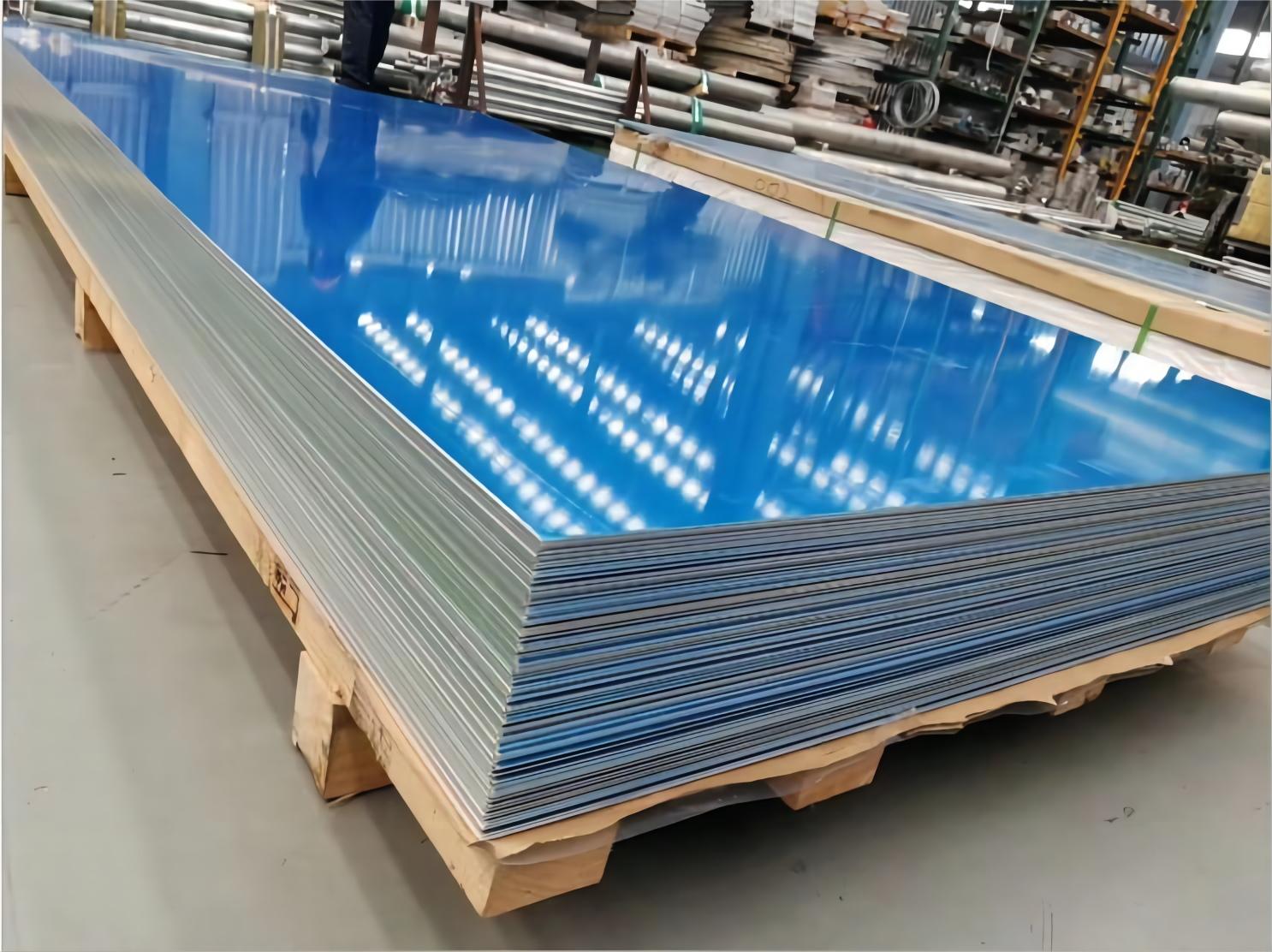 5083 6061 5252 Aluminized Sheet 5mm 10mm 20mm Thickness 100mm 200mm 500mm Width