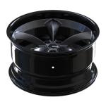 24 Inch 5x130 Black Wheels