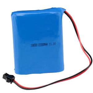 Quality NMC 12V 2200mAh 18650 Rechargeable Battery Pack 1C Discharge wholesale