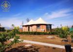 Heat Insulation Luxury Resort Tents Glam Camping Tents UV Protection