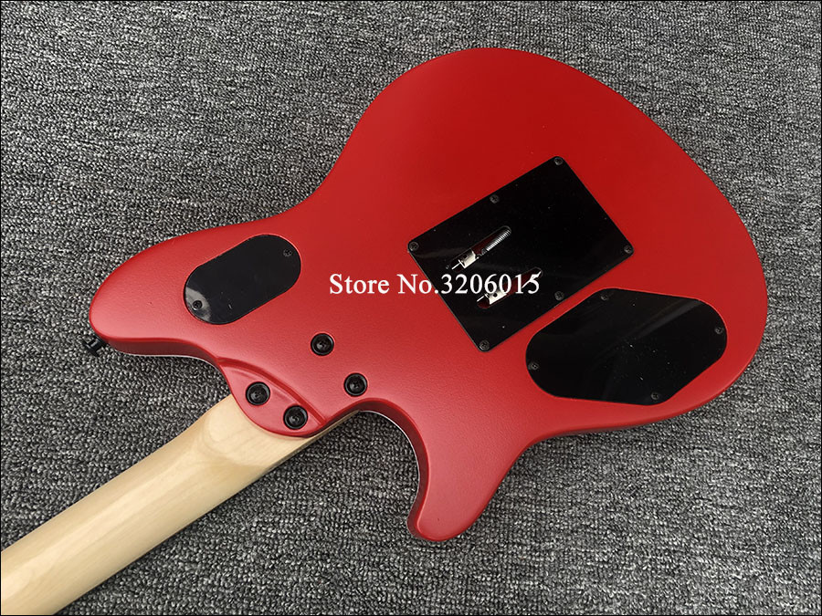 High-quality Wolfgang EVH electric guitar matt red color zebra pickups floyd rose bridge free shipping