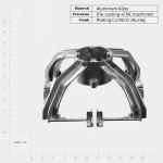 Customization Alloy Pressure Die Casting Bracket Mold Aluminum Die Casting Auto