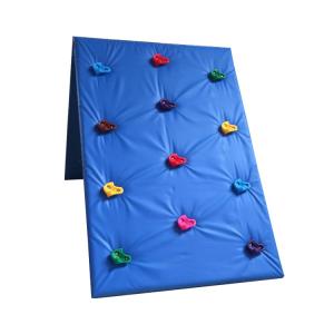 Quality Plastic Kids Outdoor Climbing Wall Stones Customized Size For Park / School wholesale