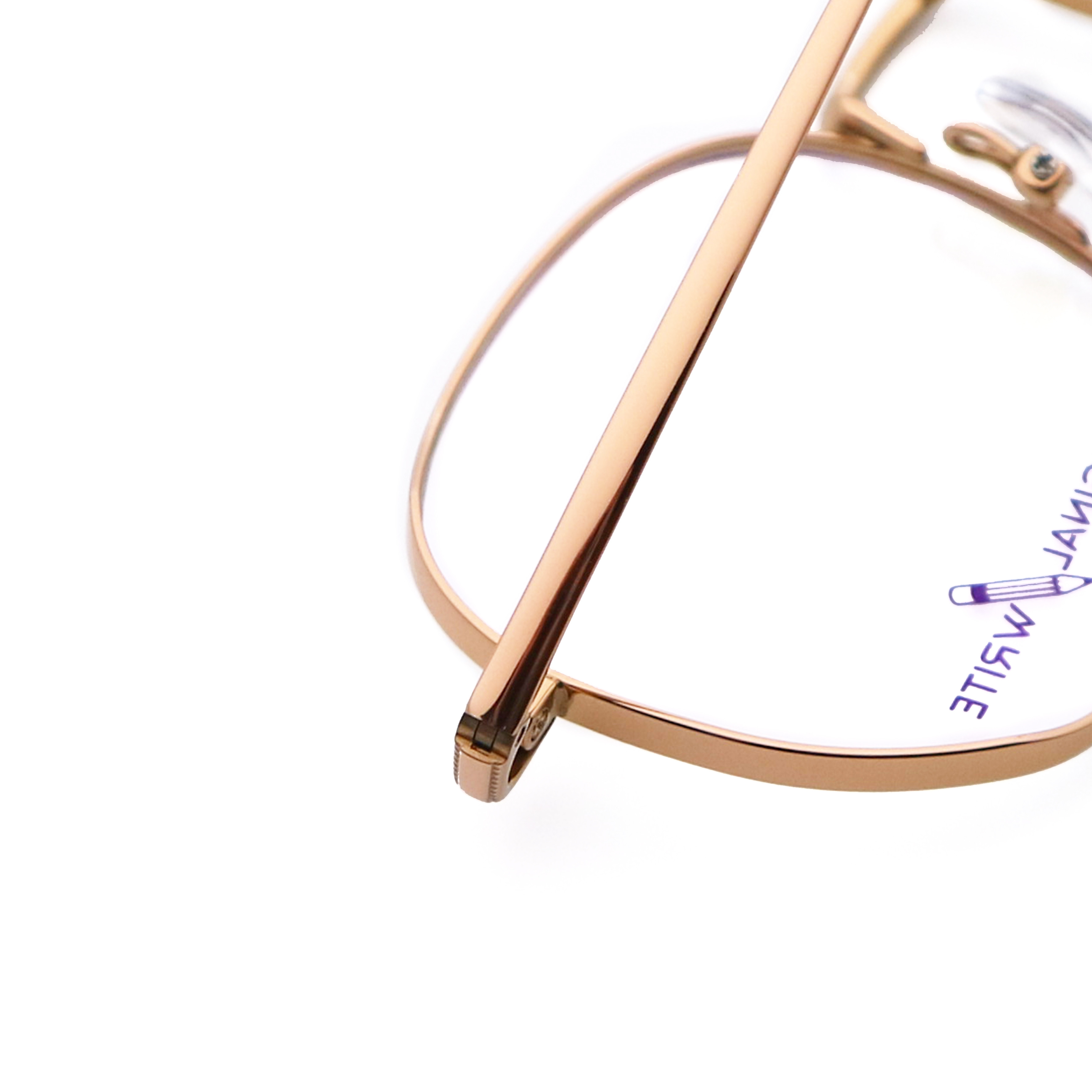 Fad Lightweight And Comfortable B Titanium Frame Glasses 66376