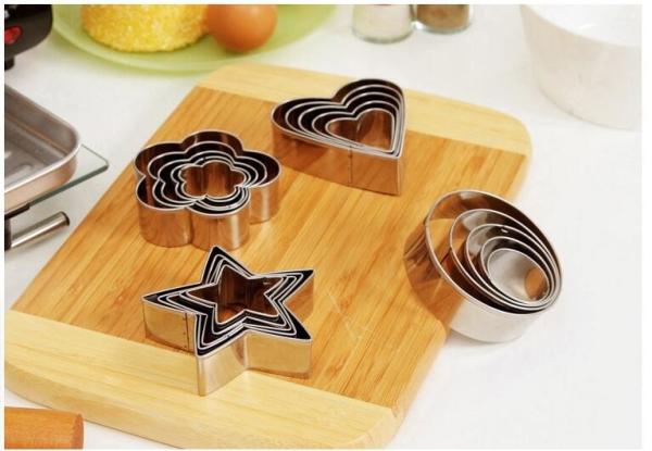 RK Bakeware China Foodservice NSF Stainless Steel Cake Mold Cookie Cutter Mousse