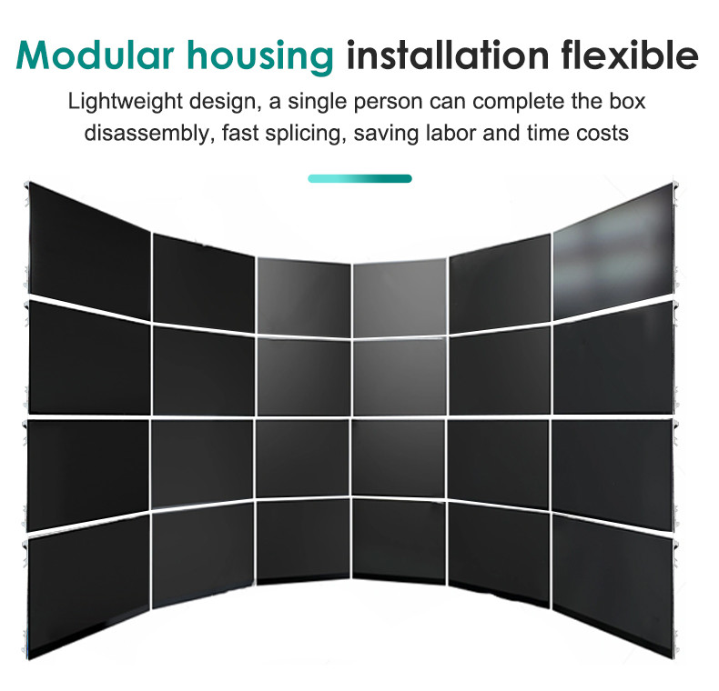 P1.5625 Concert LED Display 1920Hz 800cd/m2 LED Screens For Concerts