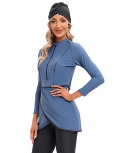 Quality Full Coverage Islamic Women'S Swimming Costume Headscarf wholesale
