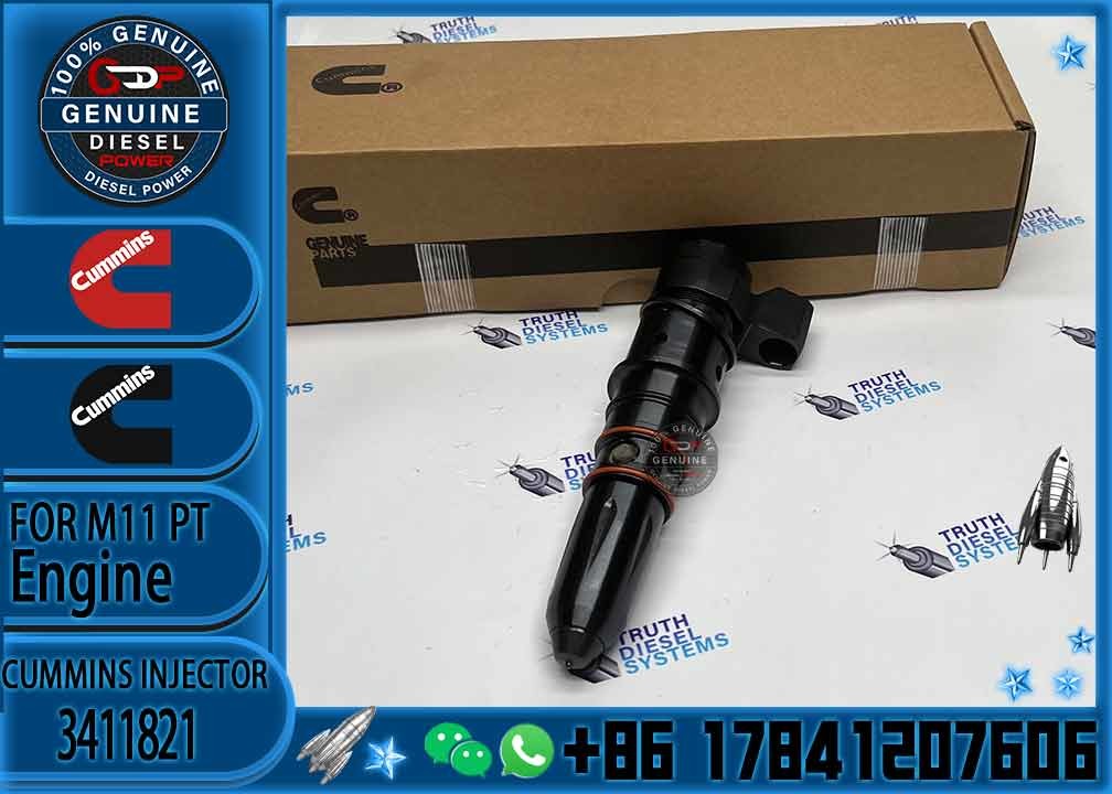 3411821 OE quality Brand New Diesel Common Rail fuel Injector Assembly 3411821 for C-ummins M11 Engine