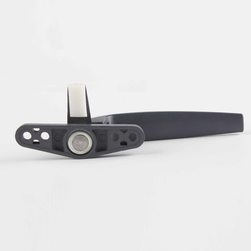 Aluminum Alloy Wheel Material Round Handle T-Handle Casement Window with Two Point Lock
