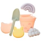 Summer Sand Outdoor Children’s Toy Set Silicone Beach Bucket Set