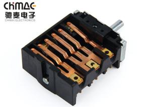 Quality High Temperture Selector Rotary Switch , Controller Rotary Fan Switch 250V 16A wholesale