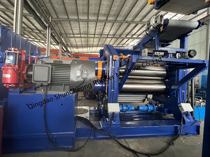 Rubber Sheet Roller Calender/ Three Roll Textile Rubber Calender