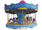 Children Games Theme Park Carousel 24 Persons Capacity Classic Amusement Rides
