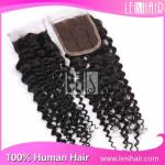 wholesale high quality virgin hair curly wave lace closure