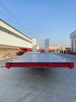 80-160 Ton 3/4 Axle Gooseneck Flatbed Lowbed Trailer with ABS Anti-lock Braking