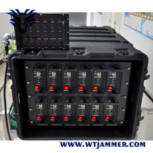 Quality 6 Bands Military 1500 Meters 300W IED Bomb Jammer wholesale