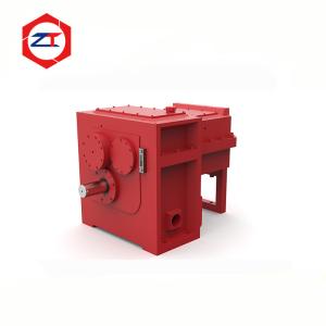 Quality TDSN75 White/Red Twin Screw Extruder Gearbox 110 - 160KW Power High Performance Sg65 Plastic Extruder Gearbox wholesale